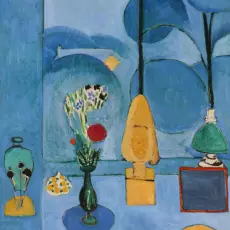 La fenêtre bleue