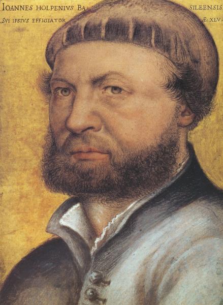 Portrait de Holbein Le Jeune