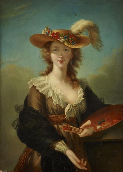 Portrait de Elisabeth Vigée Lebrun