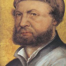 Portrait de l'artiste Holbein Le Jeune