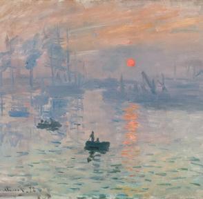 Impression soleil levant de Claude Monet