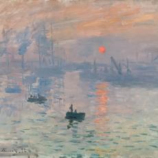 Impression soleil levant de Claude Monet