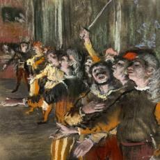 Les choristes de Edgar Degas