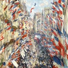 La Rue Montorgueil de Claude Monet