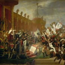 Serment de l'Armée fait à l'Empereur après la Distribution des Aigles au Champ de Mars de David