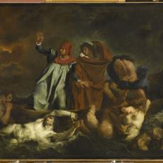 La Barque de Dante de Eugène Delacroix