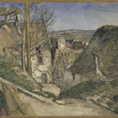 La Maison du pendu, Auvers-sur-Oise de Paul Cézanne
