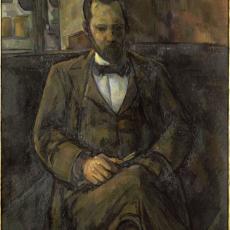 Portrait d'Ambroise Vollard (1865-1939), marchand de tableaux de Paul Cézanne
