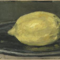 Le citron de Edouard Manet