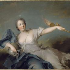 Anne Marie de Mailly-Nesle, représentée en point du jour en 1740 de Jm Nattier