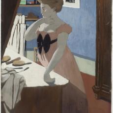 Misia à sa coiffeuse de Félix Vallotton
