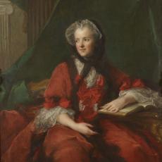 Marie Leszczynska, reine de France (1703-1768) lisant la Bible de Jm Nattier