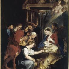 L'Adoration des bergers de Pierre Paul Rubens