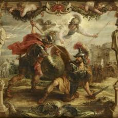 Achille vainqueur d'Hector de Pierre Paul Rubens
