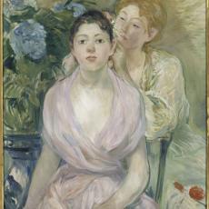 L'hortensia ou les deux soeurs de Berthe Morisot