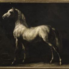 Cheval gris de Jean Louis Théodore Géricault