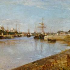 Le port de Lorient de Berthe Morisot