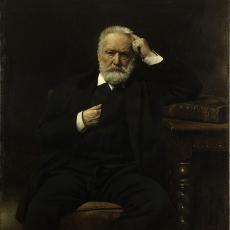 Portrait de Victor Hugo de Léon Bonnat