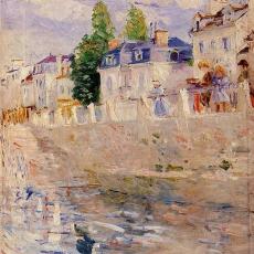 Bord de Seine de Berthe Morisot