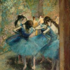 Danseuses bleues de Edgar Degas