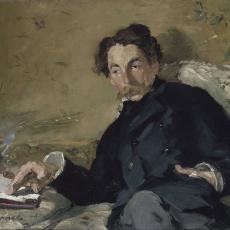 Stéphane Mallarmé (1842-1898), poète de Edouard Manet