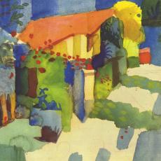 Maison dans le jardin