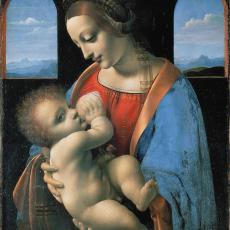 Madonne Litta de Léonard De Vinci