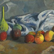 Une nature morte aux pommes de Paul Gauguin
