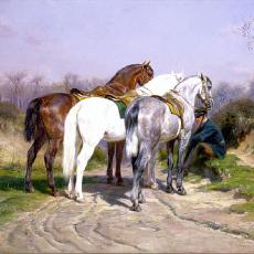 Relais de chasse (Relay hunting) de Rosa Bonheur