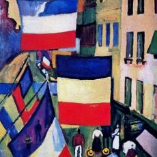 Rue pavoisée de Raoul Dufy