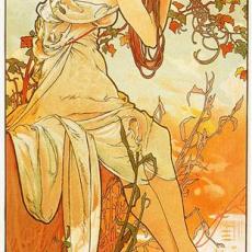 Summer de Alfons Mucha