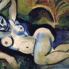 Nu bleu (Souvenir de Biskra) de Henri Matisse