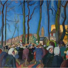 La foire aux oignons de Raoul Dufy